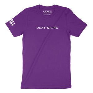 Death2Life Purple Tee