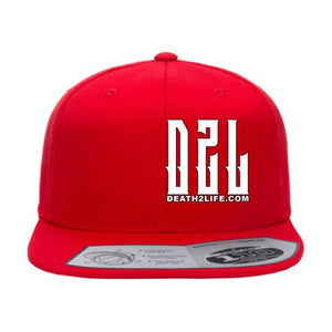 Red D2L Flexfit Snapback Hat